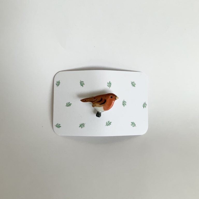 Robin Brooch
